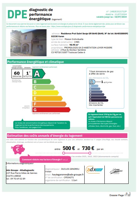 Promologis logement