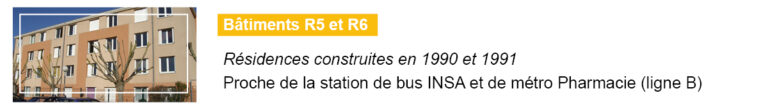 Nos résidences sur le campus de l'INSA - Promologis
